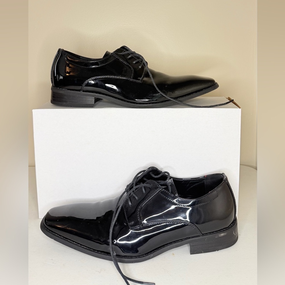Men's Black Faranzi sz 11 Oxford Shoes